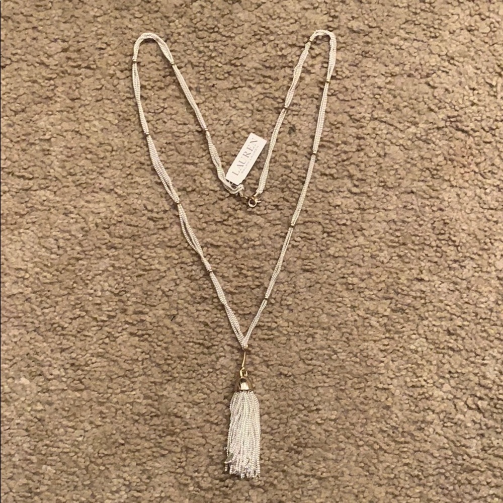 MOVING SALE OBO!! Ralph Lauren Tassel Necklace.